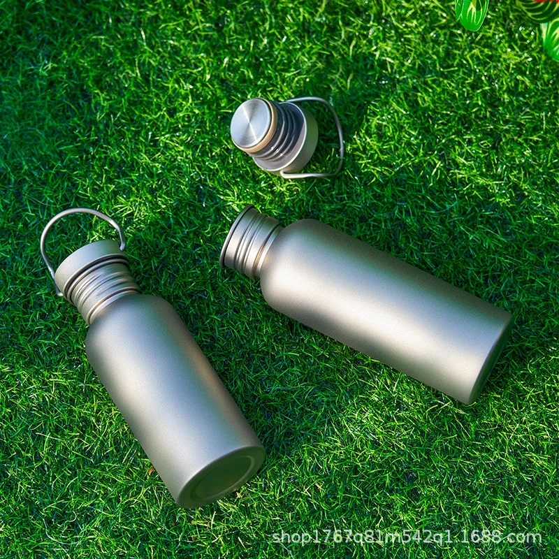 Titanium Water Bottle Outdoor Camping Supplies Tourism Sports Cycling Hiking Camping Water Bottle