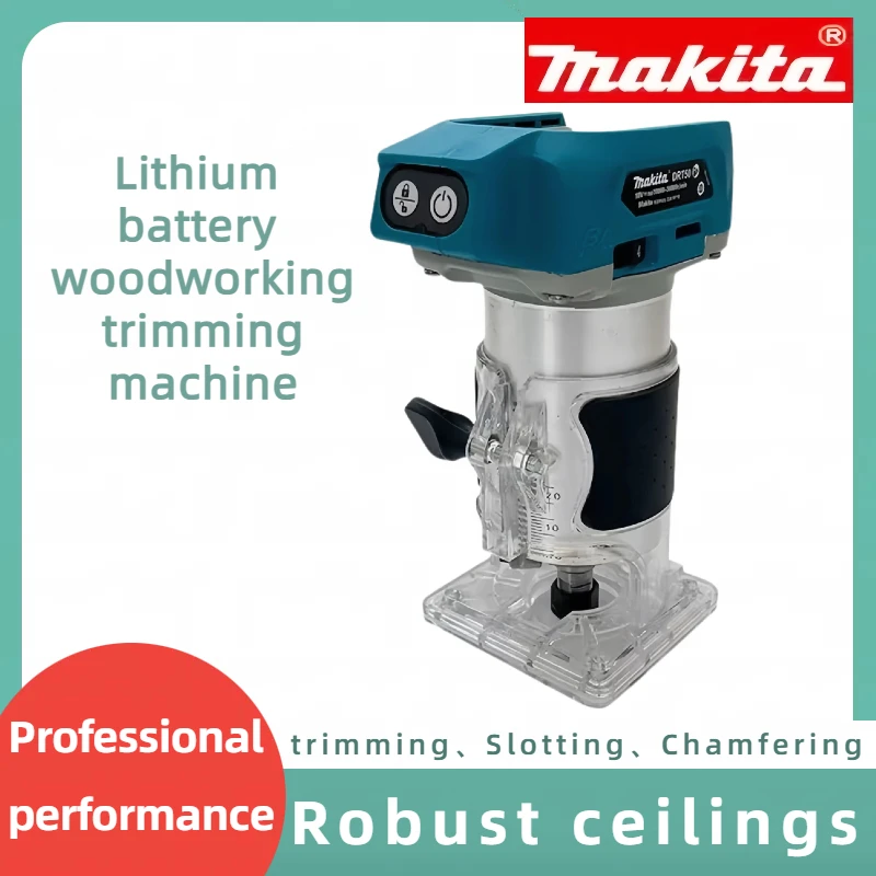 makita-drt50-cordless-wood-trimmer-with-brushless-motor-ideal-for-edge-trimming-grooving-diy-engraving（bare-unit）