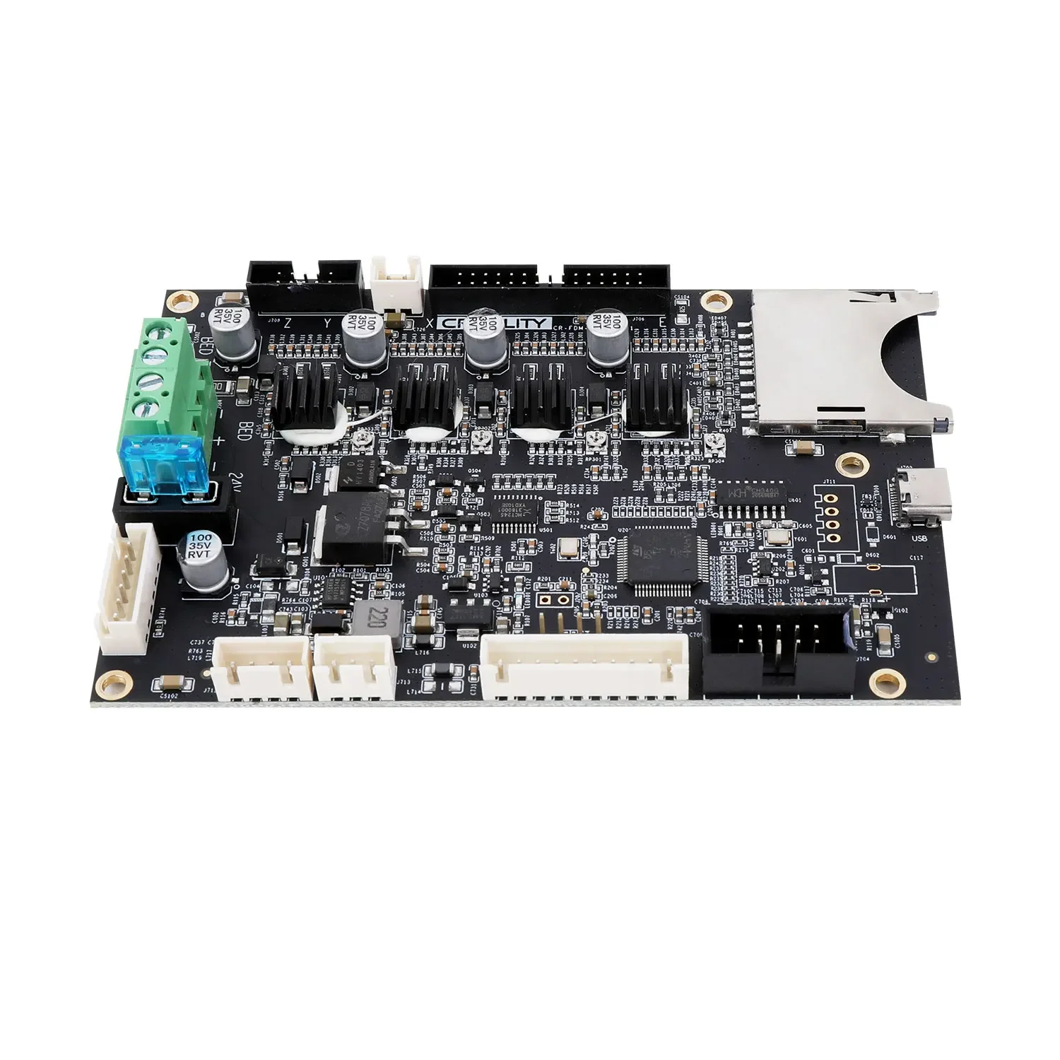 Imagem -05 - Creality-silent Mainboard para Impressora 3d Original Ender3 s1 Plus Atualização Peças de Impressão V2.4.s1.301 32 Bit Tmc2208 _ F401rct6