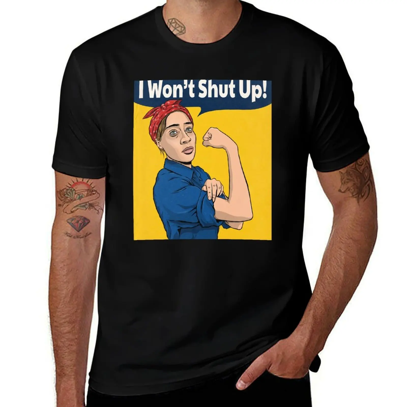 Won’t Shut Up T-Shirt Trend Art Print T-Shirt