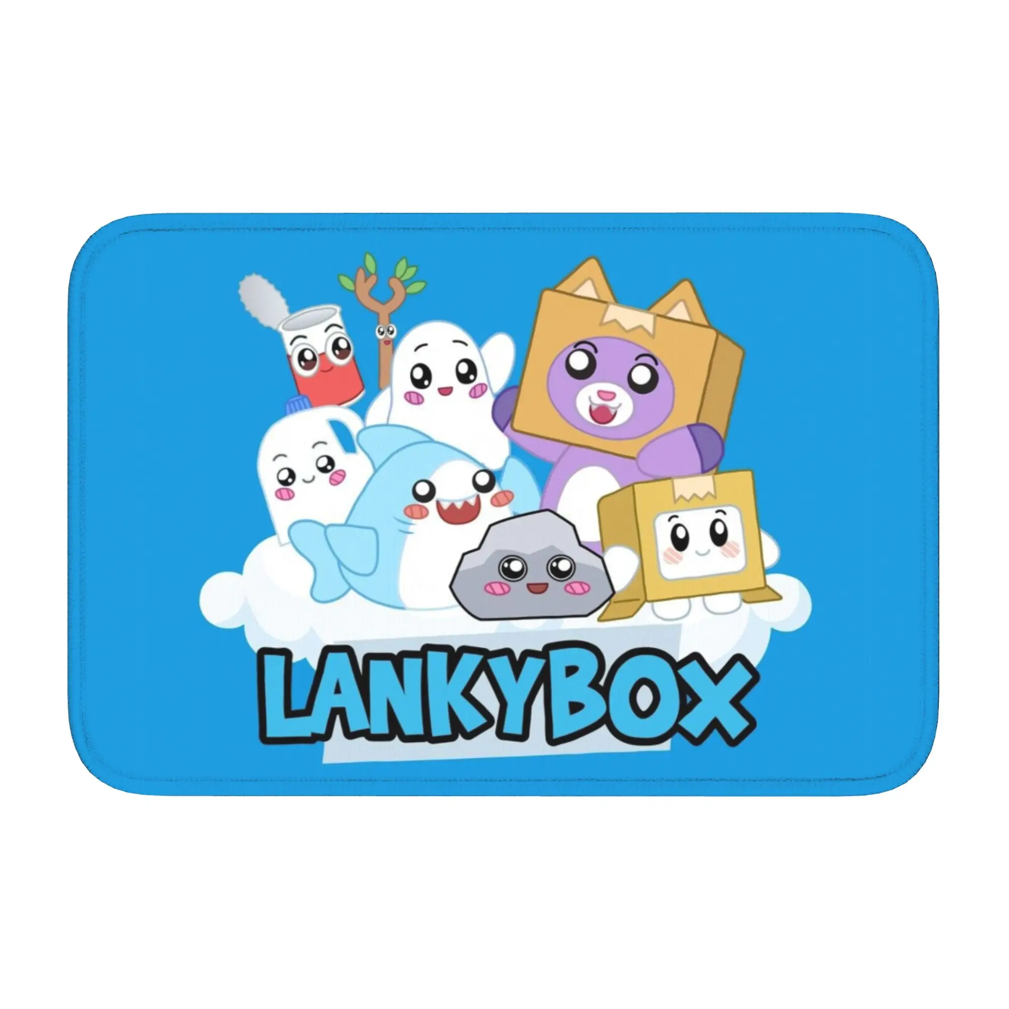 Game Lanky Box Fashion Anime Cartoon  Front Door Mat Anti-Slip Outdoor Waterproof  Doormat Living Room  Entrance Rug Carpet