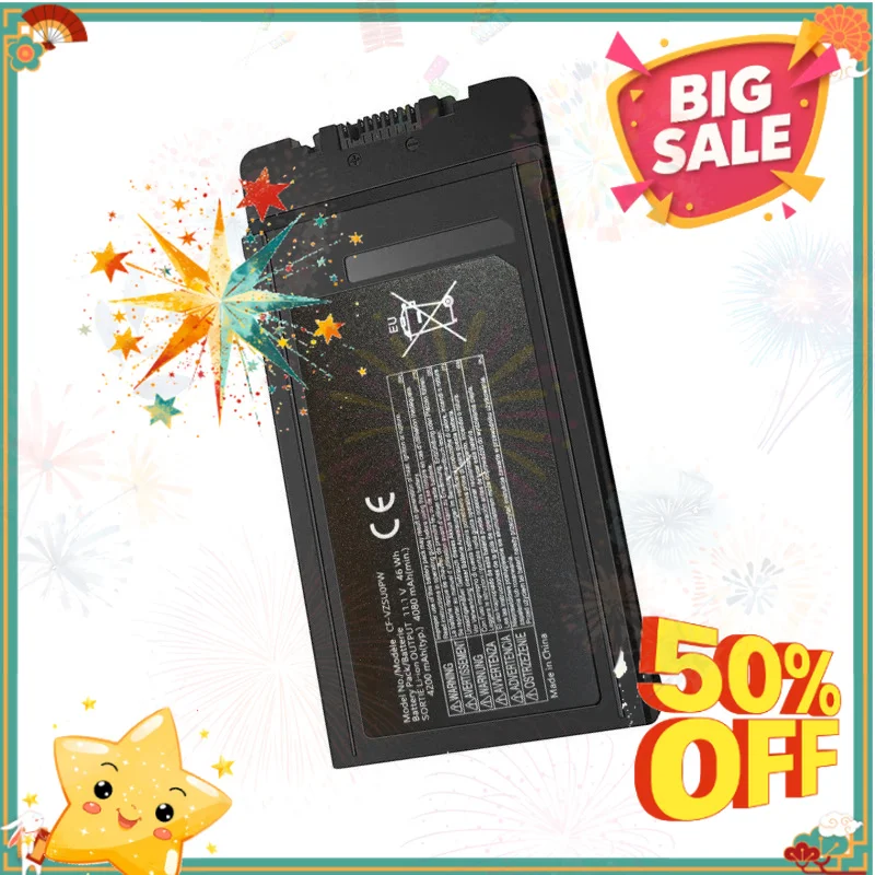 SWZY 11.1V 46Wh CF-VZSU0PW CF-VZSU0PR CF-VZSU0LW CF-VZSU0GW New Laptop Battery for Panasonic CF-54 Toughbook 4080mAh High Perfor
