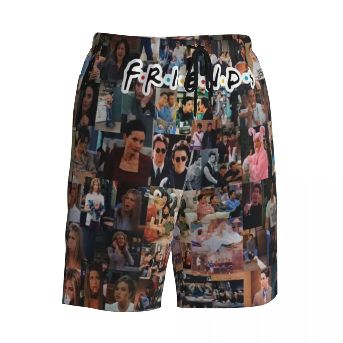 Bathing Suit Friends Board Shorts Summer Comedy American Television Beach Short Pants Men Sports Fitness Fast Dry Beach Trunks