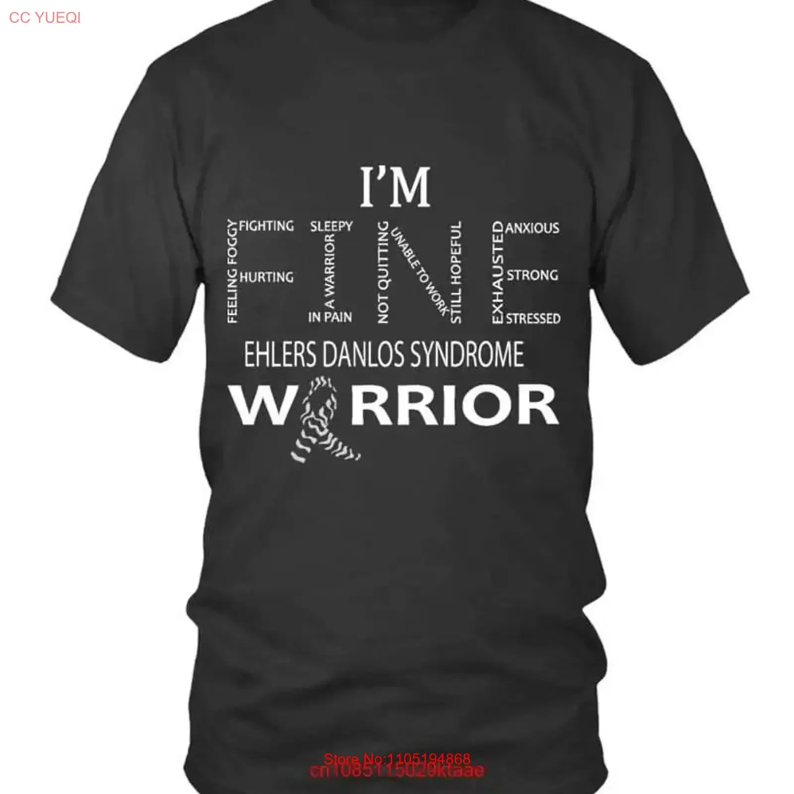 

IM FINE EHLERS DANLOS SYNDROMET SHIRT vintage Washed Unisex Soft Stylish designer clothes Breathable Slightly Stretched