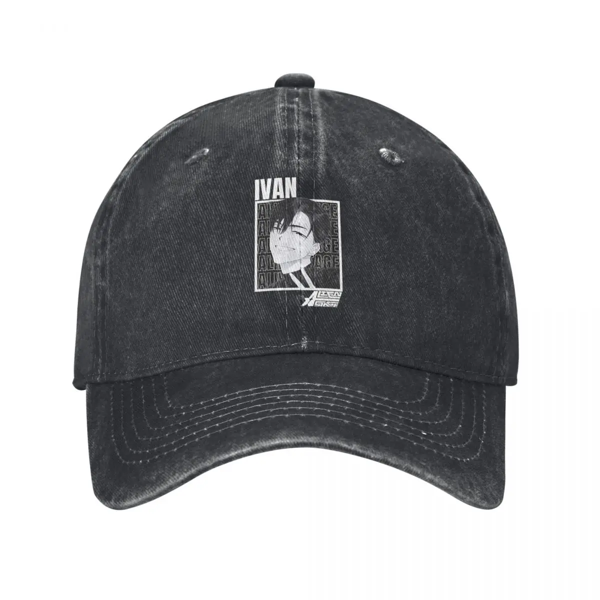 

Ivan Alien Stage, Vintage Streetwear, Anime, Fan Merch demin Trucker Hat Breathable Design Caps Women Baseball Cap Men