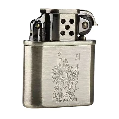 ZORRO ولاعة الكيروسين 506 نموذج قسطنطين مادة النحاس الرجعية طحن عجلة أخف اكسسوارات السجائر