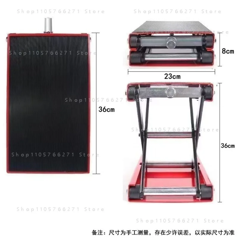 500Kg Motorcycle Lift Table Jack Crane Repair Station Center Scissor Lift Workshop Workbench for Motorbike Maintenance