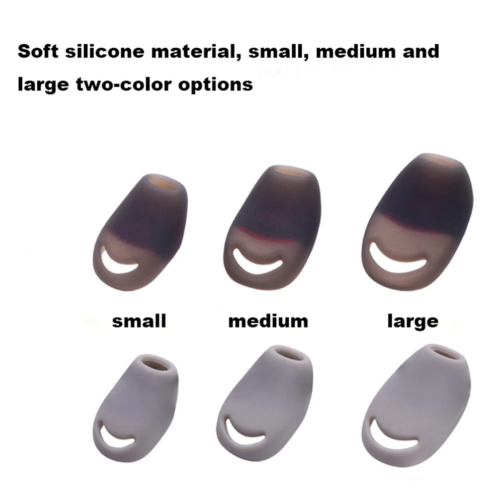 

2pcs Silicone Case Earplugs Replacement for HyperX Cloud Buds Wireless Replacement Silicone In Tips Buds Ear Sleeves Earbuds