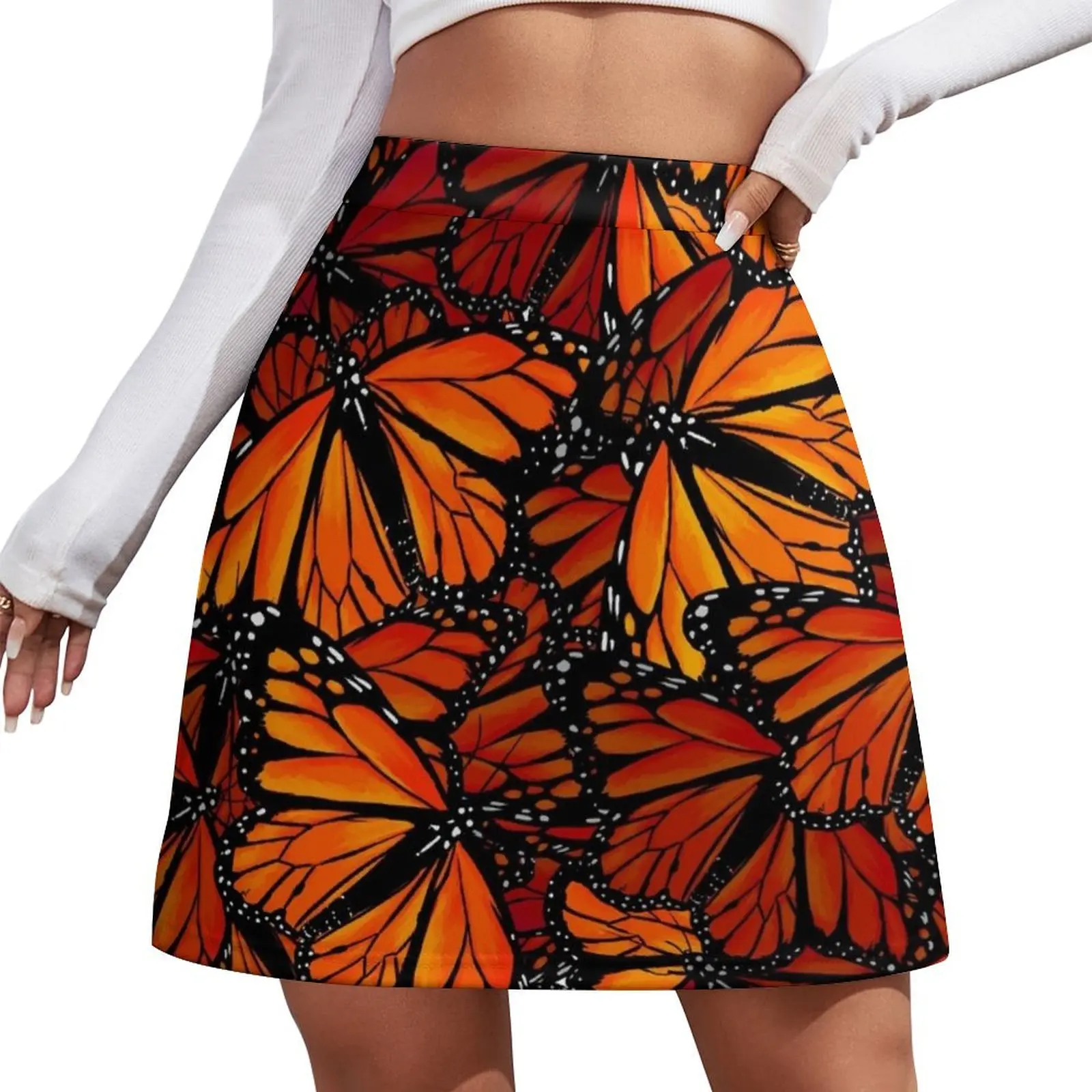 

Schmetterlinge - Butterflies Mini Skirt 90s vintage clothes fashion women's summer dress 2025