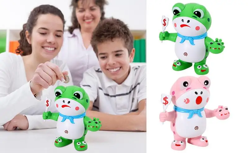 Frog Money Bank Money Box Large Size Unique Lovely Lightweight Unbreakable Cute Piggy Bank Home Money Bank For Kids Boys Girls