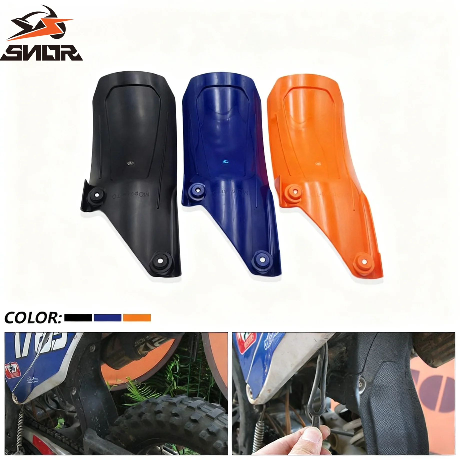 

SNOR мотоциклетное заднее крыло, шина, крыло, амортизирующая воздушная коробка, брызговик для KTM HUSQVARNA GASGAS 125-450