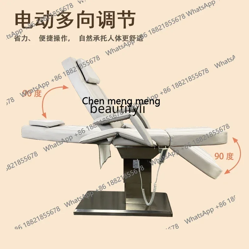 X Full Electric Multifunctional Lifting Beauty Bed Micro Plastic Surgery Bed Tattoo Bed Beauty Salon