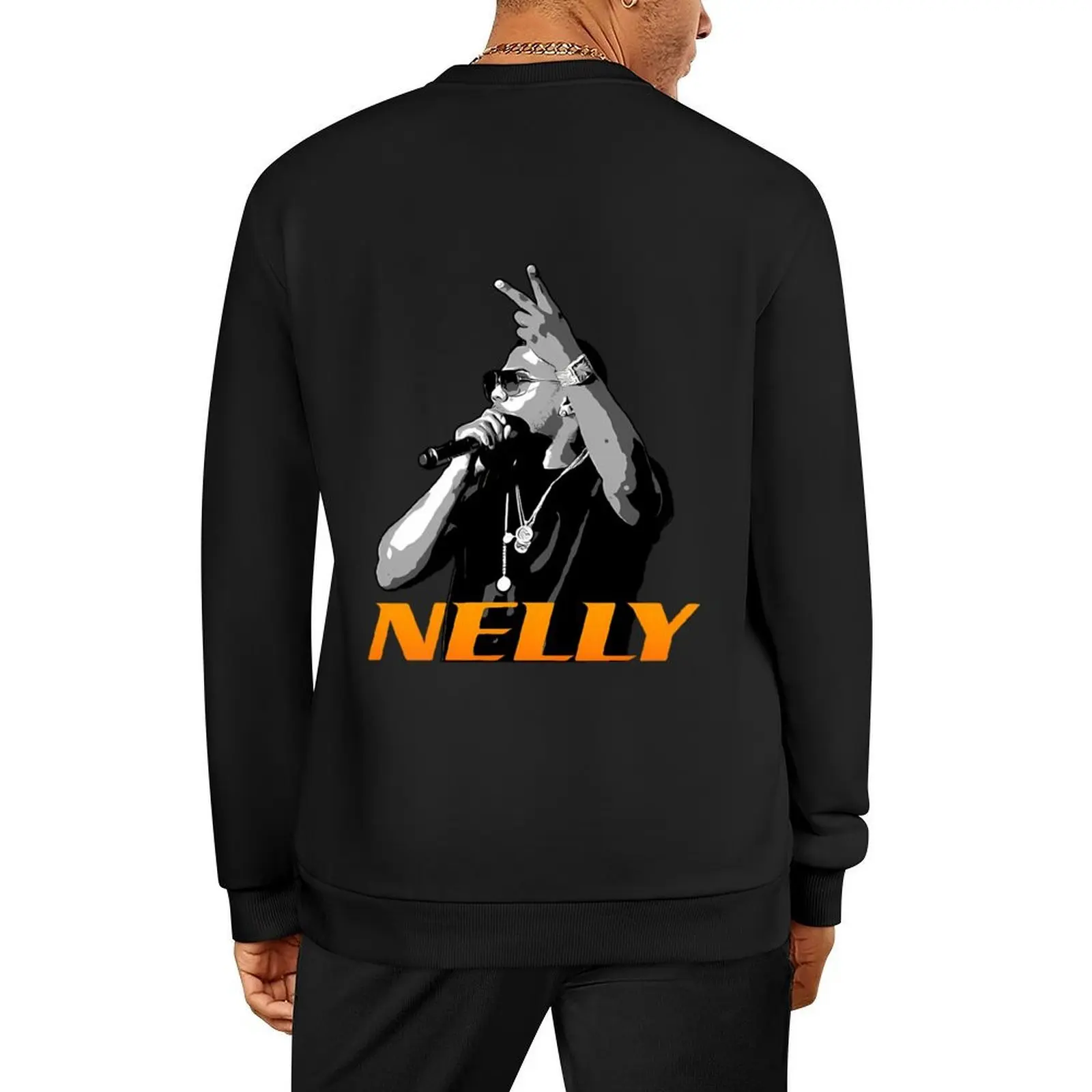 Jersey vintage de rapero nelly, ropa para hombre, chándales, estilo japonés, nuevos productos de otoño, sudadera para hombre
