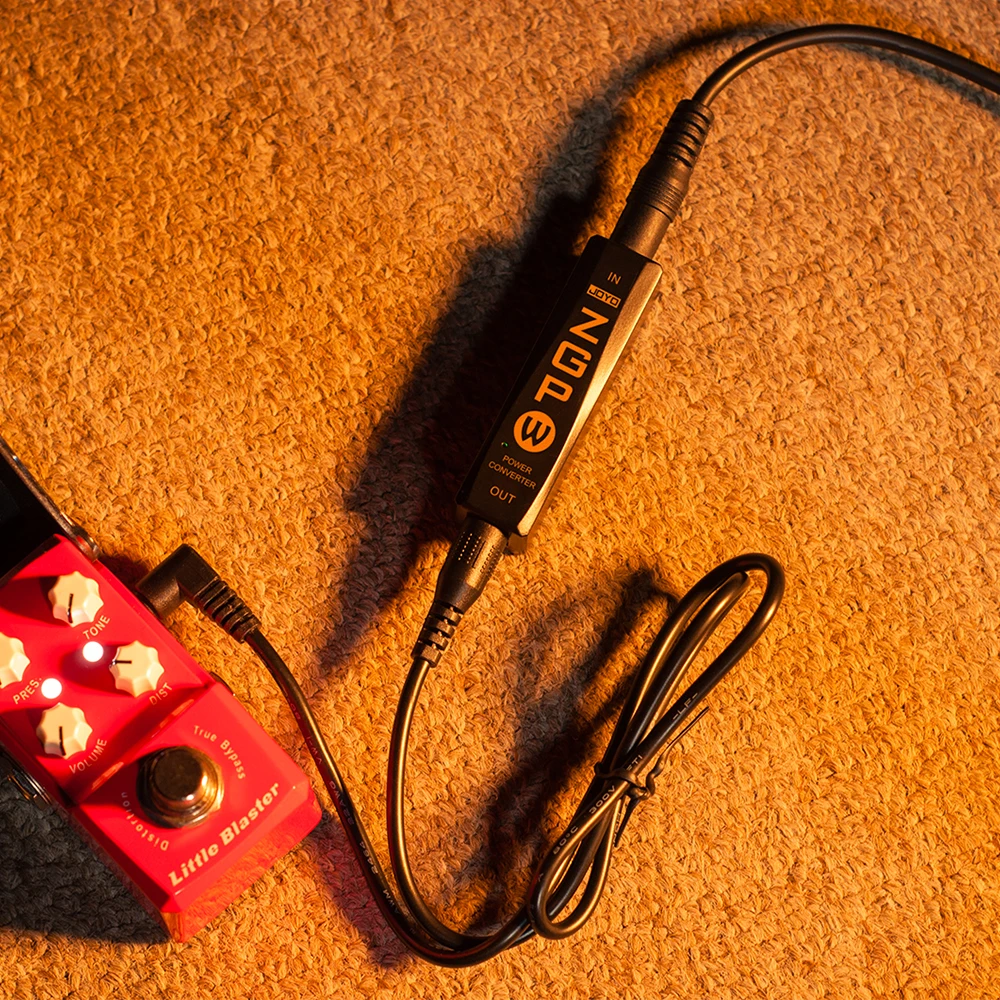 JOYO JP-06W Guitar Pedal Power Noise Blocker Support DC 9V 400mAh Output Guitar Pedal Power Supply Converter Noise Reducer