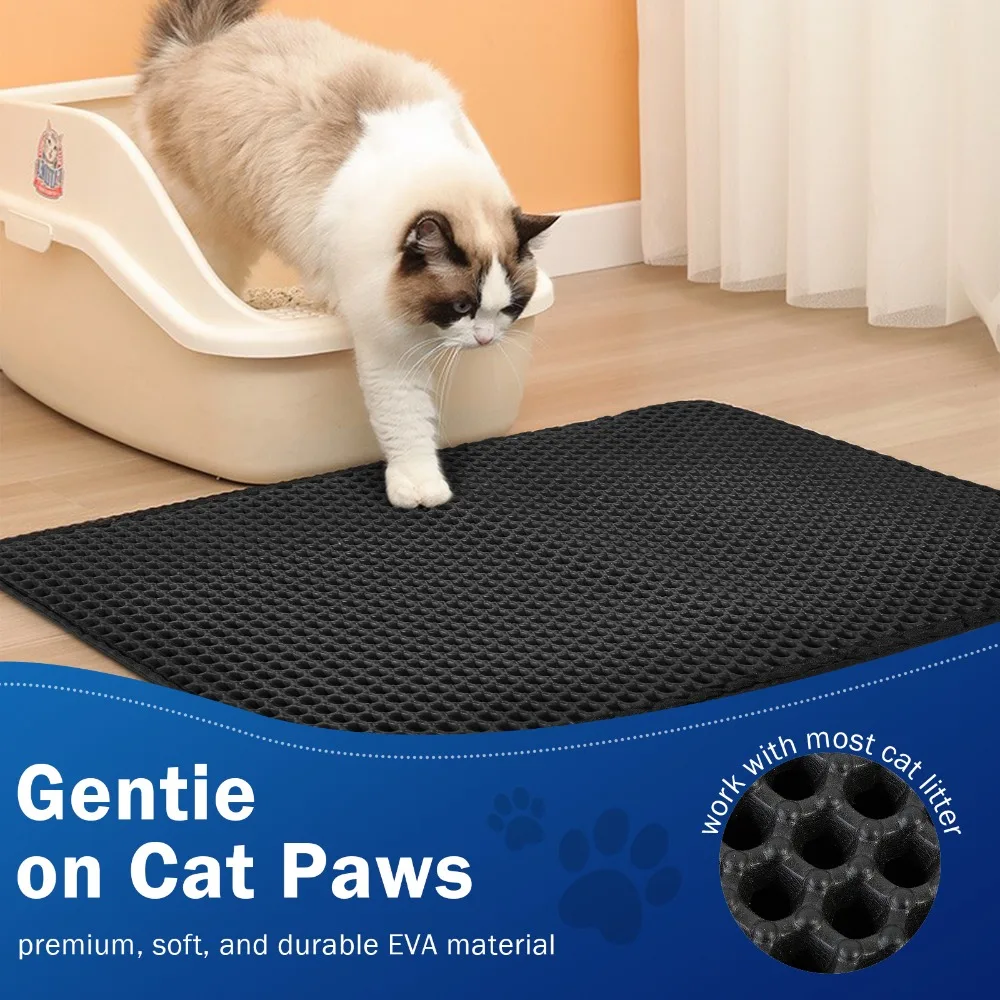 Thumbnail 4 - #25 Latest Cat Litter Box Mats Offers