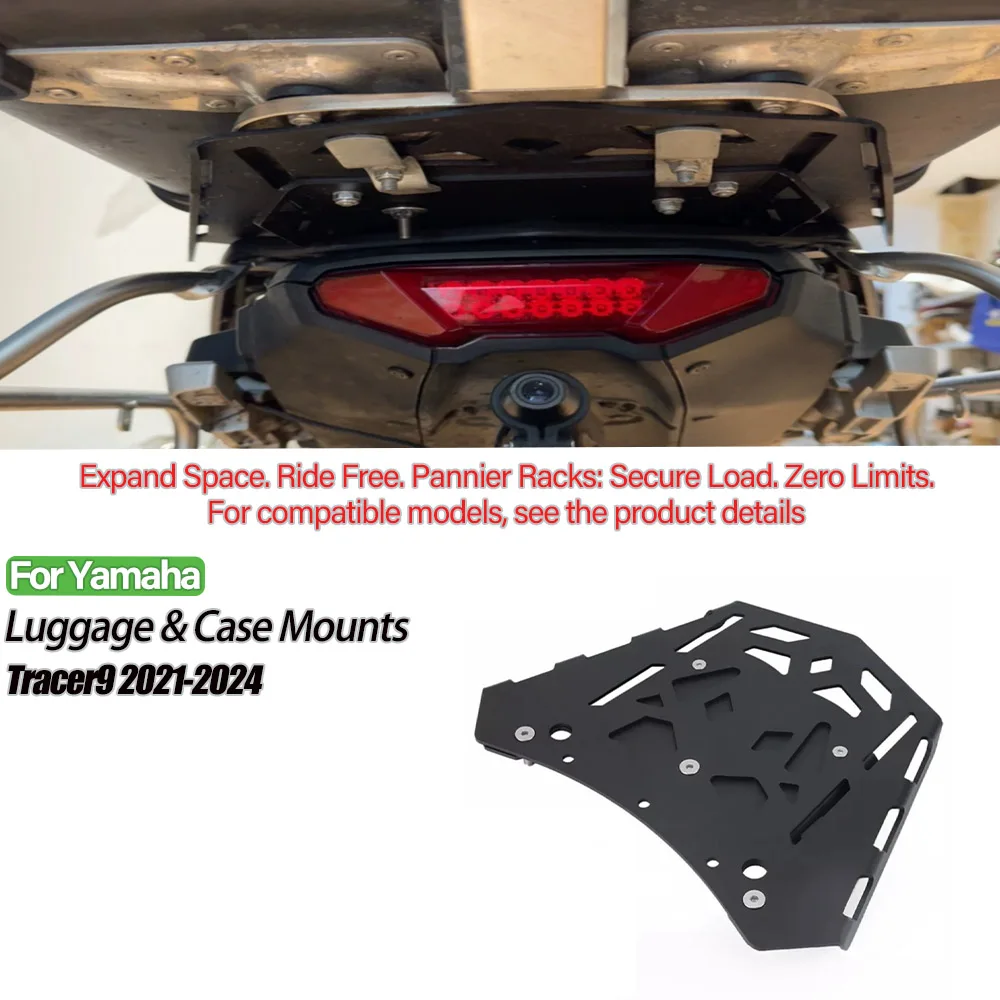 

Rear Luggage Carrier Rack For YAMAHA Tracer 900 9 GT 9GT Plus 9GT+ Motorcycle Storage Box Shelf Bracket Tail Cargo Support