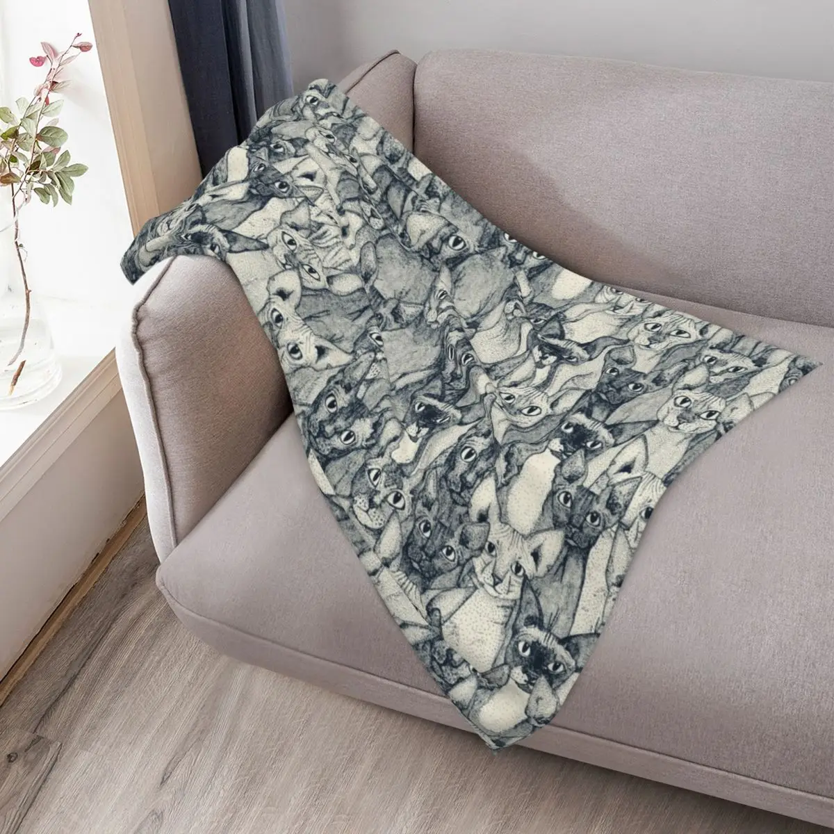 فقط أبو الهول القطط النيلي اللؤلؤ رمي بطانية أفكار هدية عيد الحب الفاخرة St الحرارية أريكة لحاف البطانيات