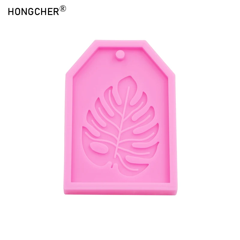 Shiny Mirror Turtle Leaf Silicone Mold Aromatherapy Decoration Pendant for DIY Chocolate Cake Baking Dessert Making Tools - view 4
