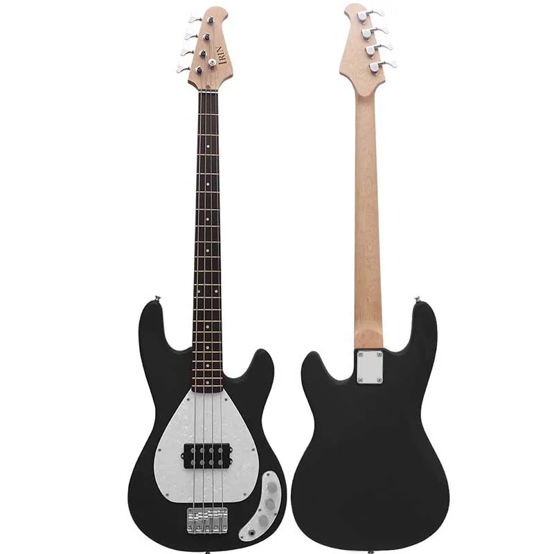 IRIN Electric Bass Rosewood Fingerboard, Basswood Material, Professional Performance, Rock Instrument, Beginner