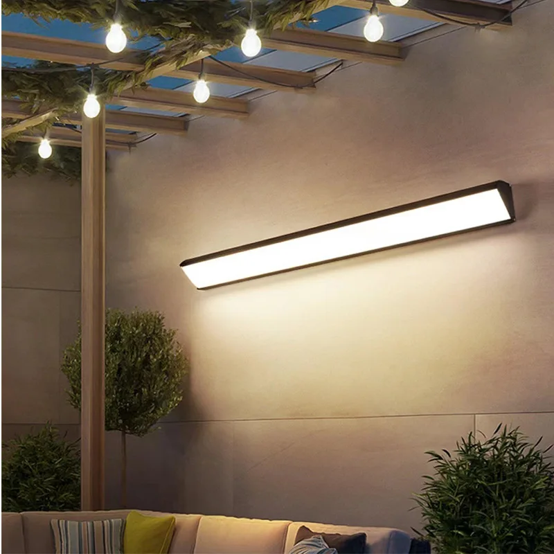 

Modern and simple outdoor IP65 waterproof wall lamp, suitable for bedroom, garden and villa corridor lighting.