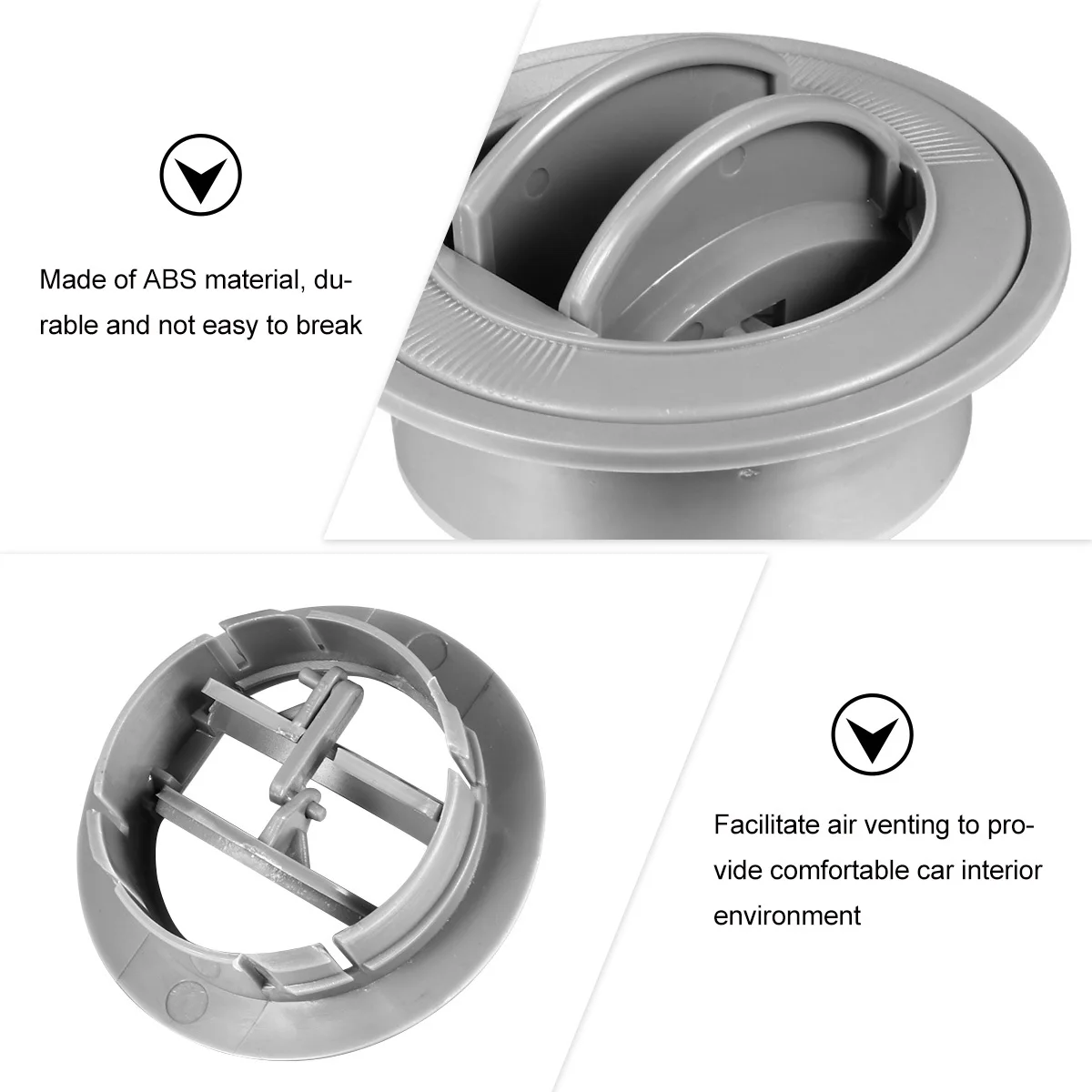 

Round Rv Air Conditioning Vent Outlet Diameter 100 76 53 Universal Replacement for Bus Caravan Air Outlet Bus Ventilation Vent