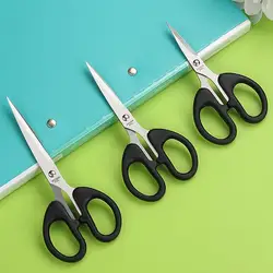 1Pcs High Quality Scissor Civilian Tailor Stationery Stainless Steel Office Paper Cut Household Thread Childart Handmade