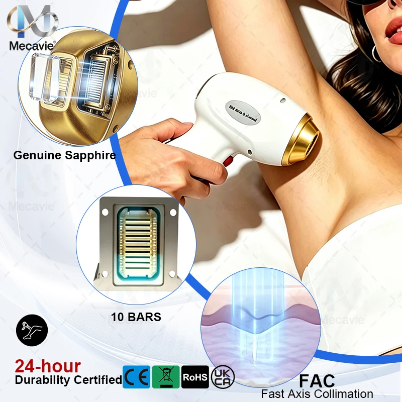 808NM Diode Laser Hair Removal Professional Machin Skin Rejuvenation Laser Machine  Super High Power Laser Beauty Clinic 1064NM