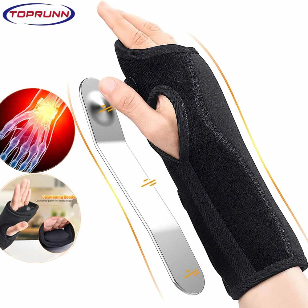 1Pcs Updated 2022 Wrist Brace for Carpal Tunnel,Night Sleep Wrist Support Brace,Wrist Splint,Great for Wrist Pain,Sprain,Sports