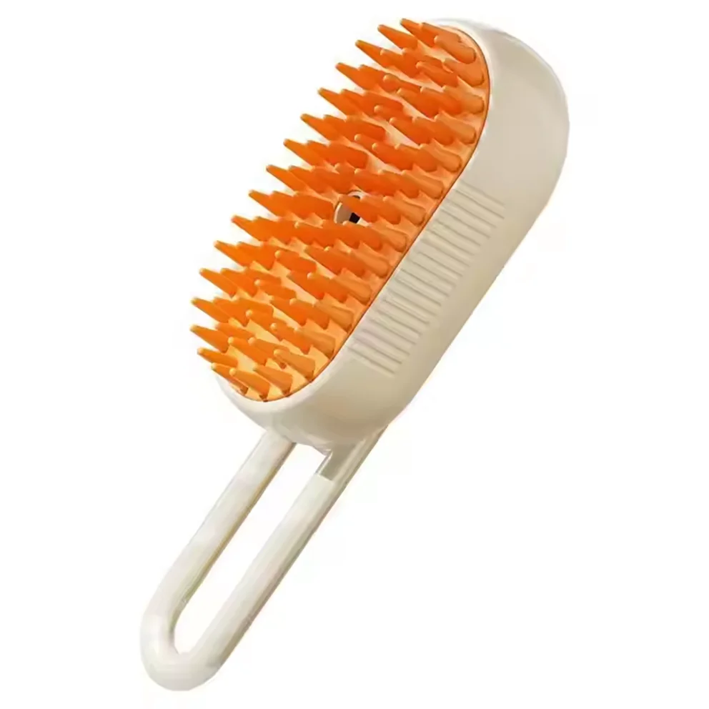 

Cat Dog Pet Spray Massage Brush One Button Steam Spray Folding Rotatable Floating Hair Bath Hair Removal Brush Comb