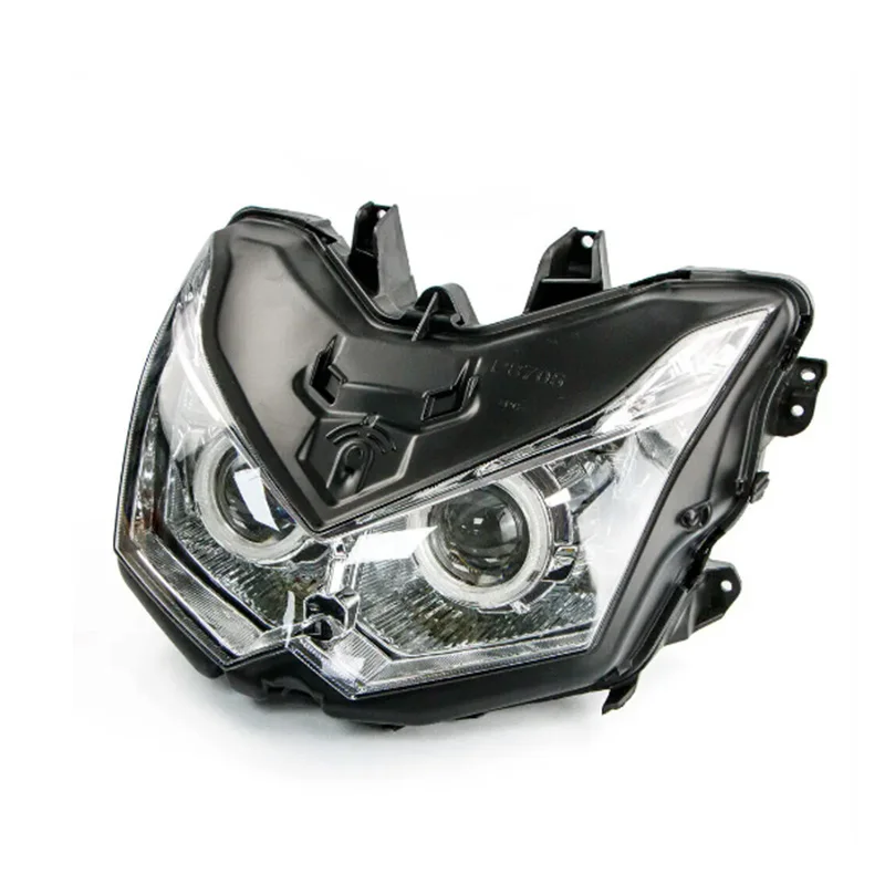 Fit For Kawasaki Z1000 2007 - 2009 Motorcycle Headlamp Angel Eyes HID Headlight Z 1000