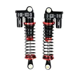 LCX Racing 1/6 RC Crawler CNC Aluminum 146mm Suspension Shock Absorber for Axial SCX6 Upgrades Parts Accessories