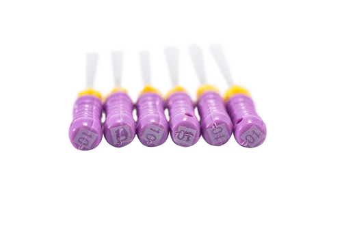 Imagen 2 del producto EASYINSMILE, 10/1 paquetes de limas dentales K, 25MM, conducto radicular Endo, uso manual, K-FILE de acero inoxidable # 6- # 80 herramientas para instrumentos endodonticos
