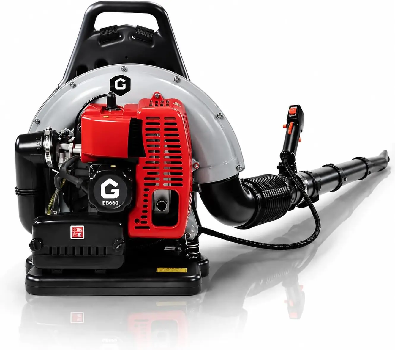 62CC Gas Backpack Leaf Blower, 880CFM 320MPH for Yard Care | Variable Speed Control, Cruise Control, Padded Harness and Ergonomi