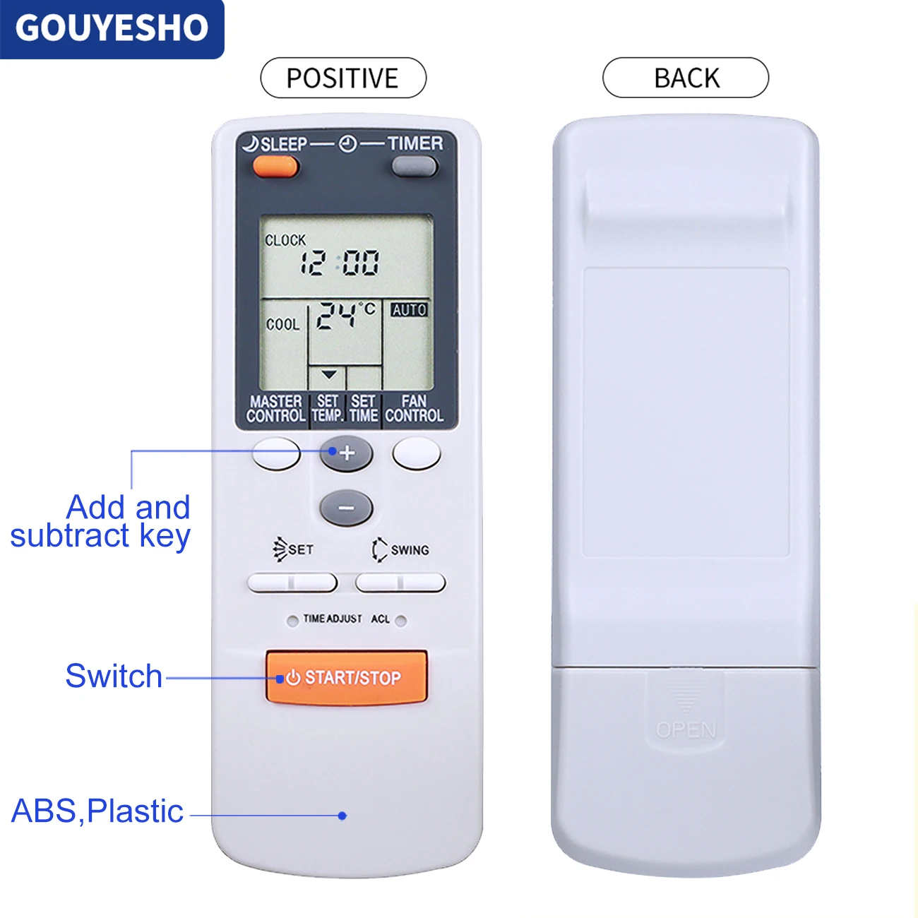 New For FUJITSU Air Conditioner AC Remote AST24RB-W AST24RG-W AR-JW1 AR-JW2 JW11