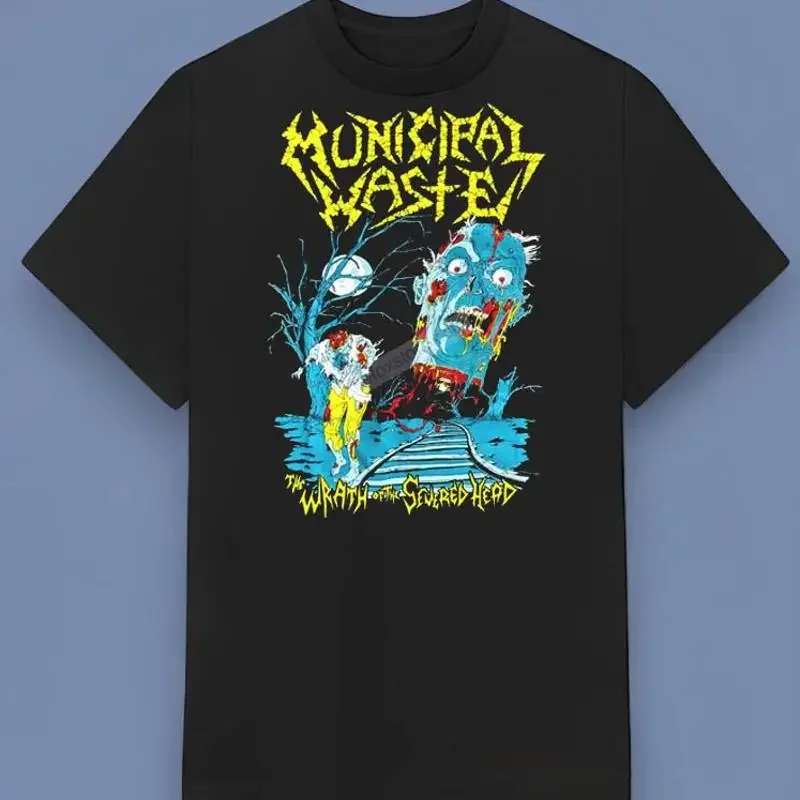 Municipal Waste The Wrath Of Severed Head T Shirt