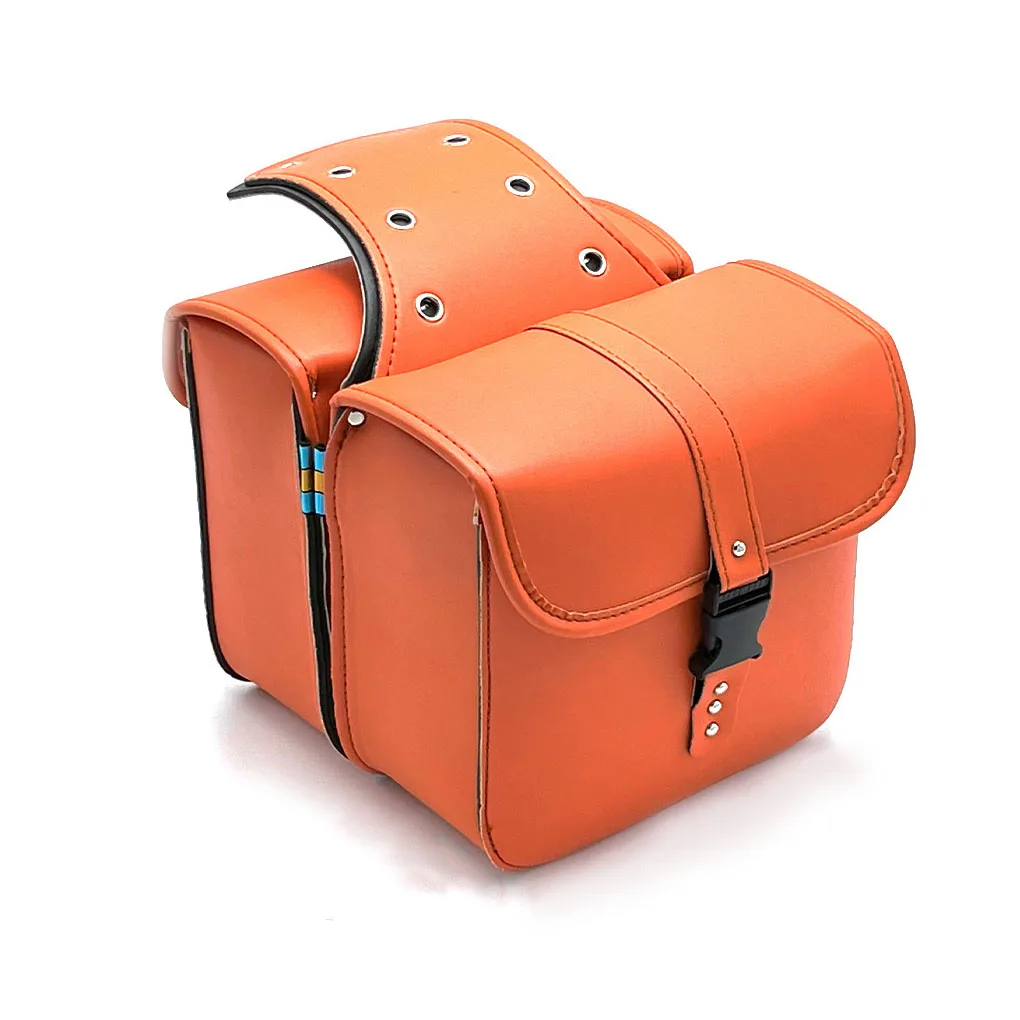 1 Pair Saddle Bag Luggage Holder Motorcycle Accessories Motorbike Sack