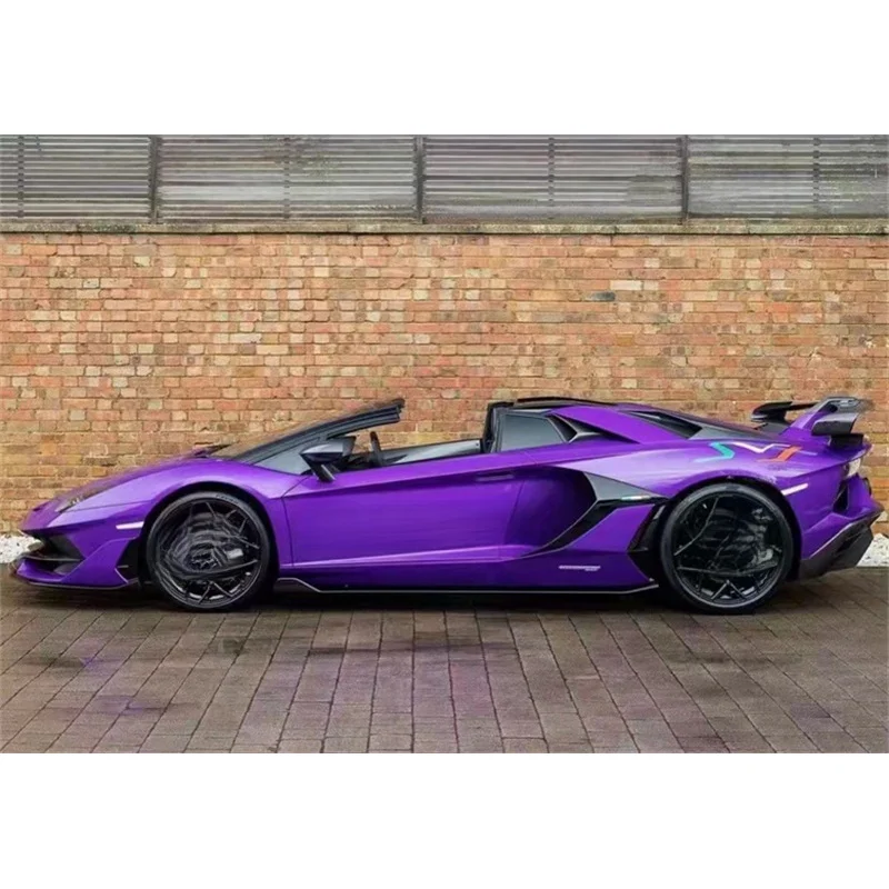 Style Semi Forged Carbon Fiber Side Skirt Body Kit Fit V12 Supercar 2011-2015 LP700 LP720 LP750