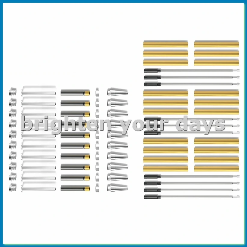 

Набор для токарной обработки ручек Slimline Woodturning - серебристый комплект, материалы для рукоделия, для токарной обработки на станке, для изготовления подарков ручной работы и индивидуальных письменных инструментов - AC17
