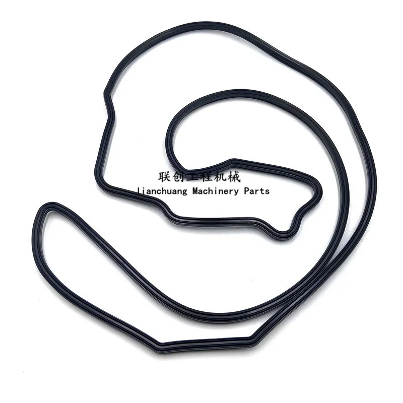 

For Vo-lvo ec EC360B 460B 480BValve gasket cover rubber strip D12DEngine rubber pad excavator accessories