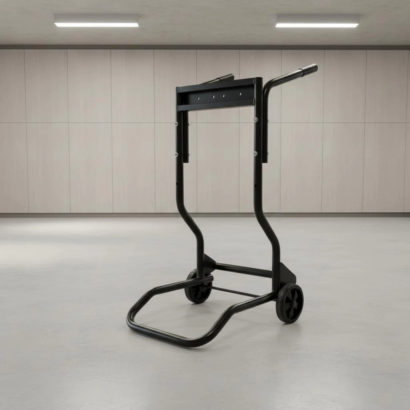 Outboard Motor Display Stand Folding Support Steel Construction Chariot Pliant for Garage and Work Area