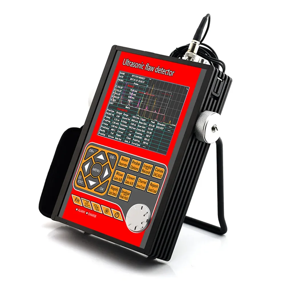 NDT680 Ultrasonic Flaw Detector all-aluminum metal shell is strong and durable Crack Height Measure function 0 ~ 15000 mm