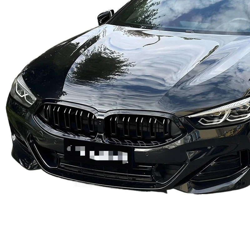 Suitable for BMW 8 Series G14 G15 G16 840i Black Knight front grille Modification  upgrade