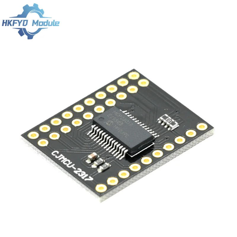 MCP23017/MCP23S17 Serial Interface Module IIC I2C SPI Bidirectional 16-Bit I/O Expander Pins 10Mhz Serial Interface Module