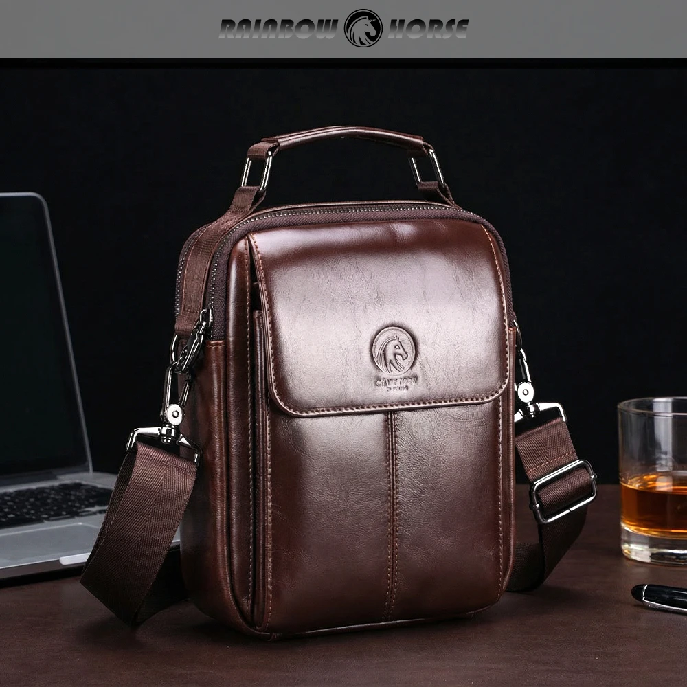 

Мужские сумки через плечо малого и среднего размера, кожаные сумки, мужские сумки, сумки на плечо, сумки через плечо, новые модные сумки в стиле ретро.