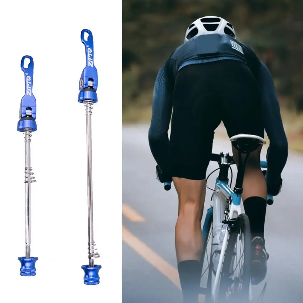 Quick Release Rod 1Pair Smooth High Strength Tool Aluminum Alloy Quick Release Rod for Mountain Road Bikes image 5