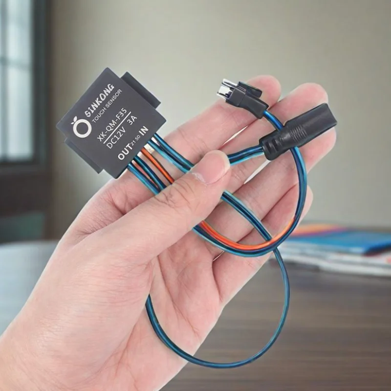 

1 шт., 12 В постоянного тока, 3 А, сенсорный переключатель включения/выключения, зеркальный водонепроницаемый сенсорный переключатель для зеркальной лампы, аксессуары для освещения