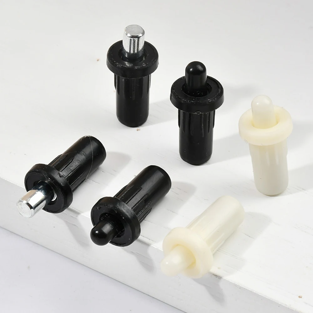 10pcs Spring Loaded Replacement Pins Plastic Furniture Spring Buffer Shaft Connecter For Door And Shutter Louver Repair Pin