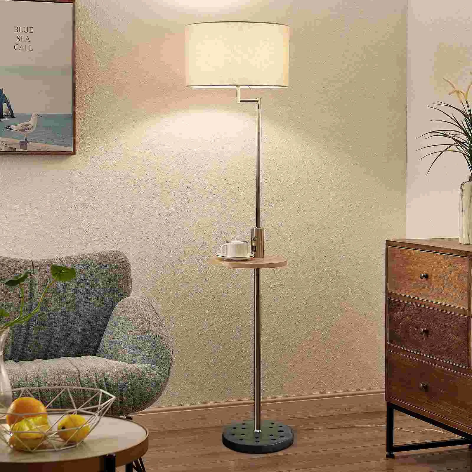 Lamp Base Weight Block Floor Chassis Round Table Lamps Parts Light Stand Bedside Iron Office Fittings