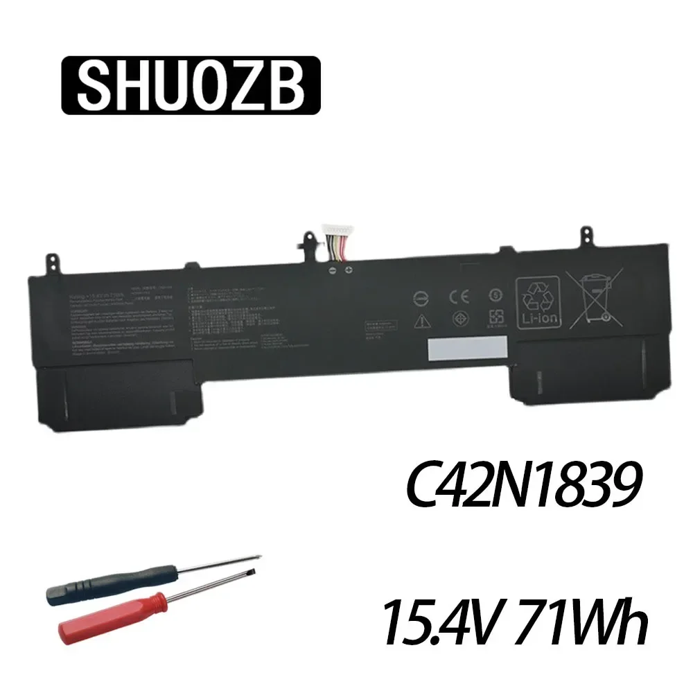 

SHUOZB C42N1839 Laptop Battery For ASUS ZenBook 15 UX563 UX563FD UX534 UX534FT UX534FTC UX534FA UX534FAC UX533FD Q546F Q537FD