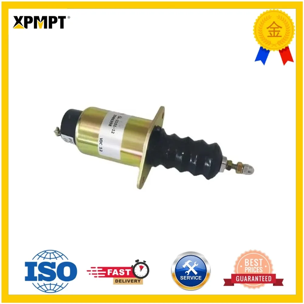 Fuel Stop Solenoid SA-3151-12 3906398 For Engine 6C 8.3L 4BT 3.3L 3.9L